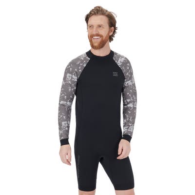 Sea-Doo Men's Neoprene 2/2mm Shorty Wetsuit Long Sleeve