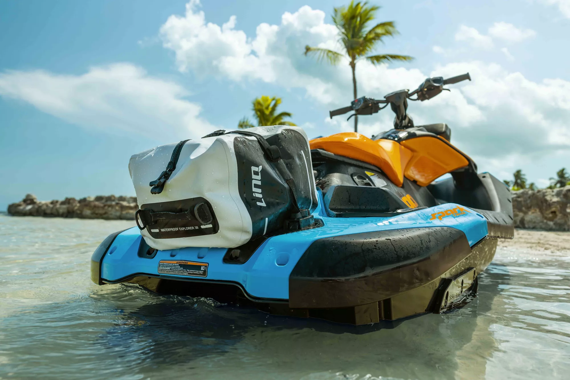 LinQ quick attachment on a Sea-Doo Spark 