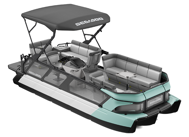 2026 Sea-Doo Switch Cruise 300HP Neo Mint pontoon boat